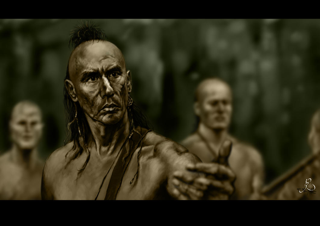 Wes Studi as Magua by magneo on DeviantArt