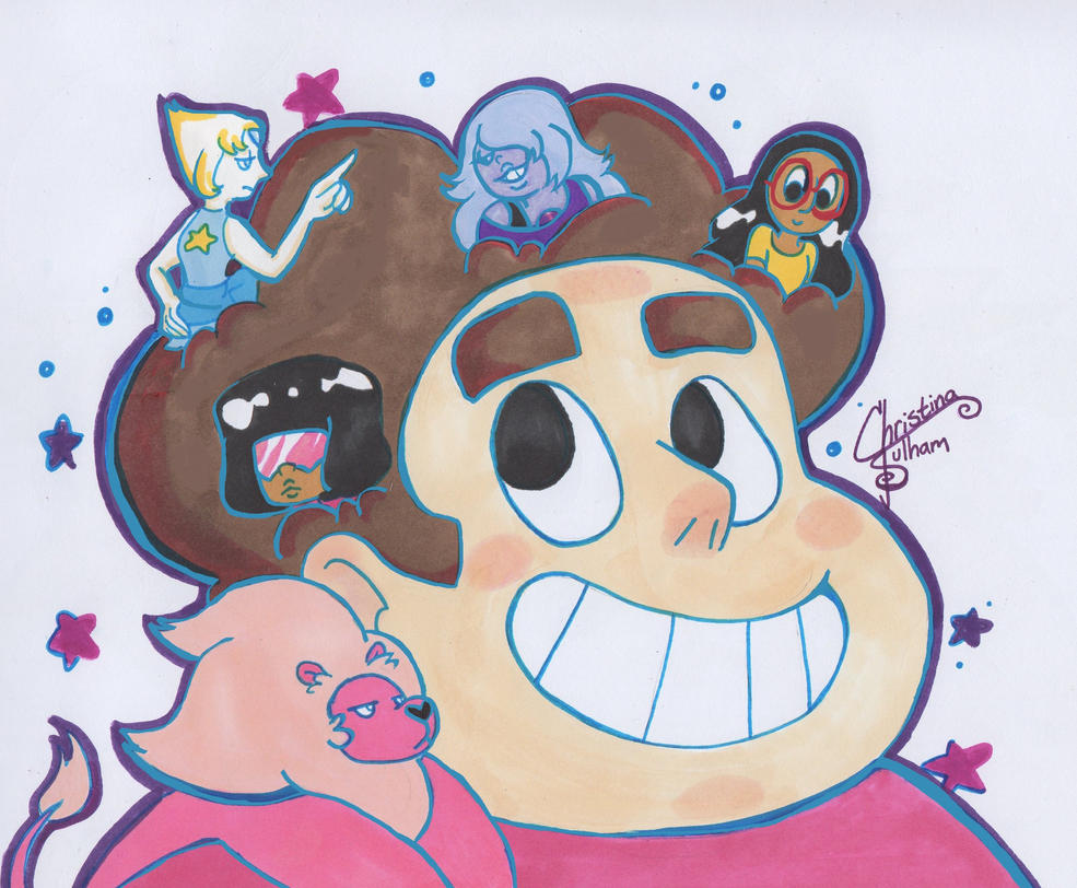 Wow, I just noticed that I never posted any of my Steven Universe pictures- Better now!