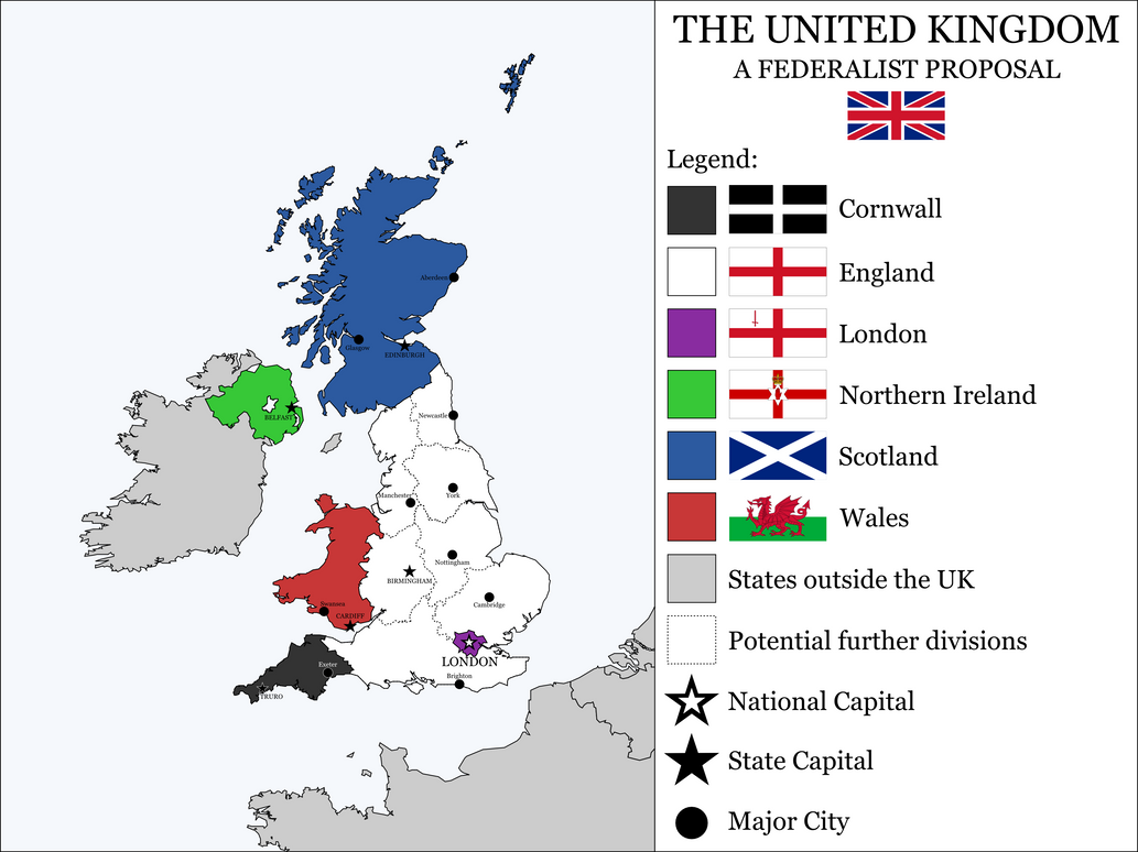 The United Kingdom - A Federalist Proposal by HouseOfHesse