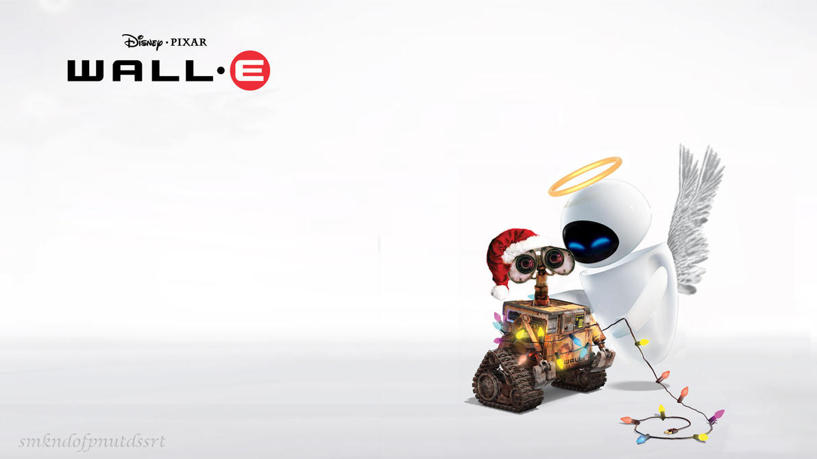 WALL E Christmas Wallpaper By Smkndofpnutdssrt On DeviantArt