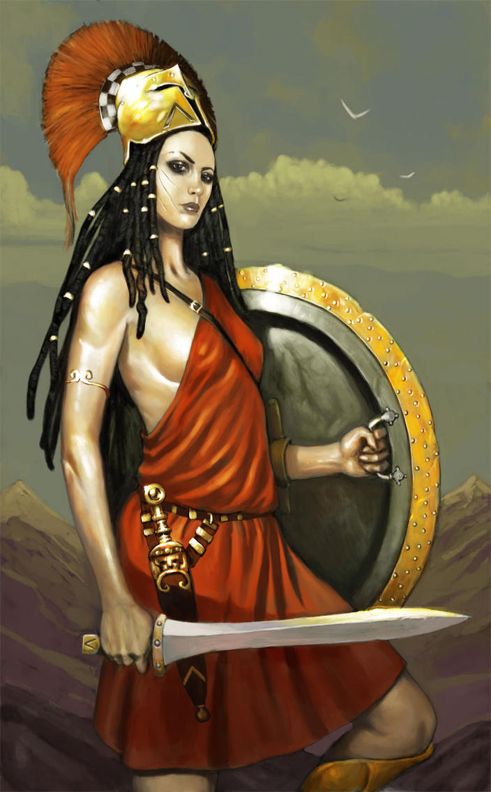 Female Spartan By Wiggers123 On Deviantart