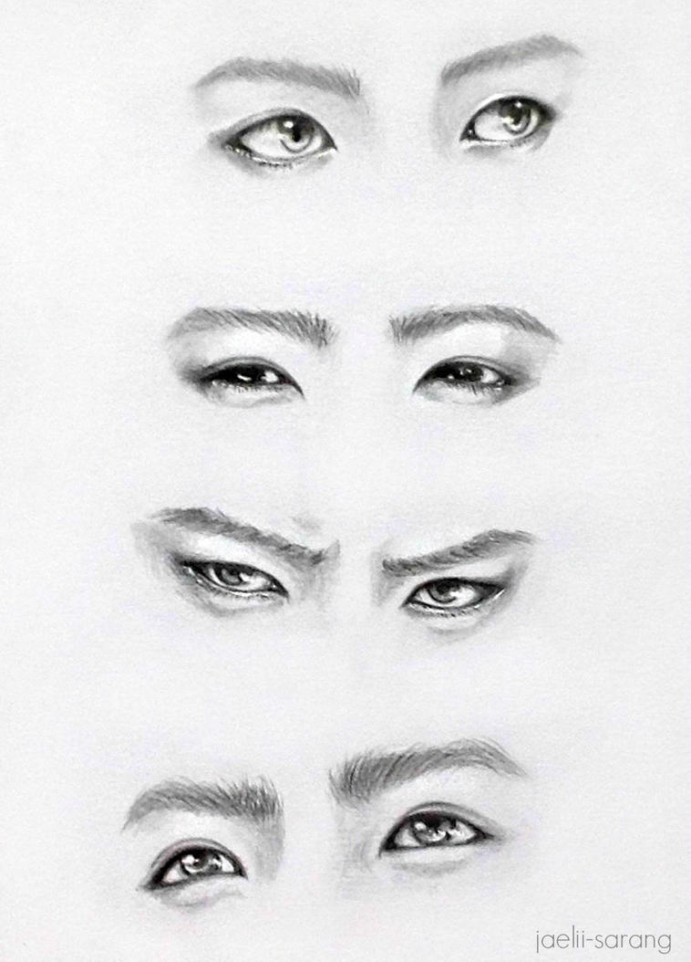 Oh Sehun's eyes~ by yukotan on DeviantArt