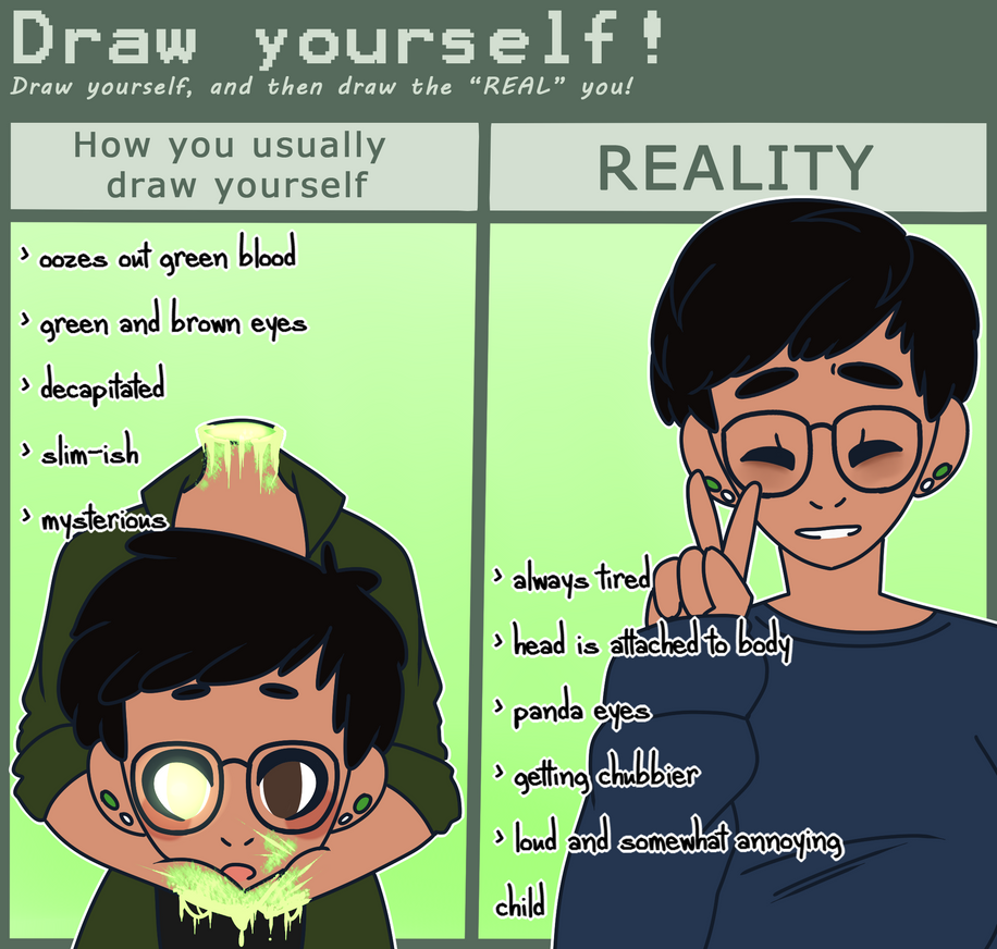 draw yourself meme  by muloui on DeviantArt