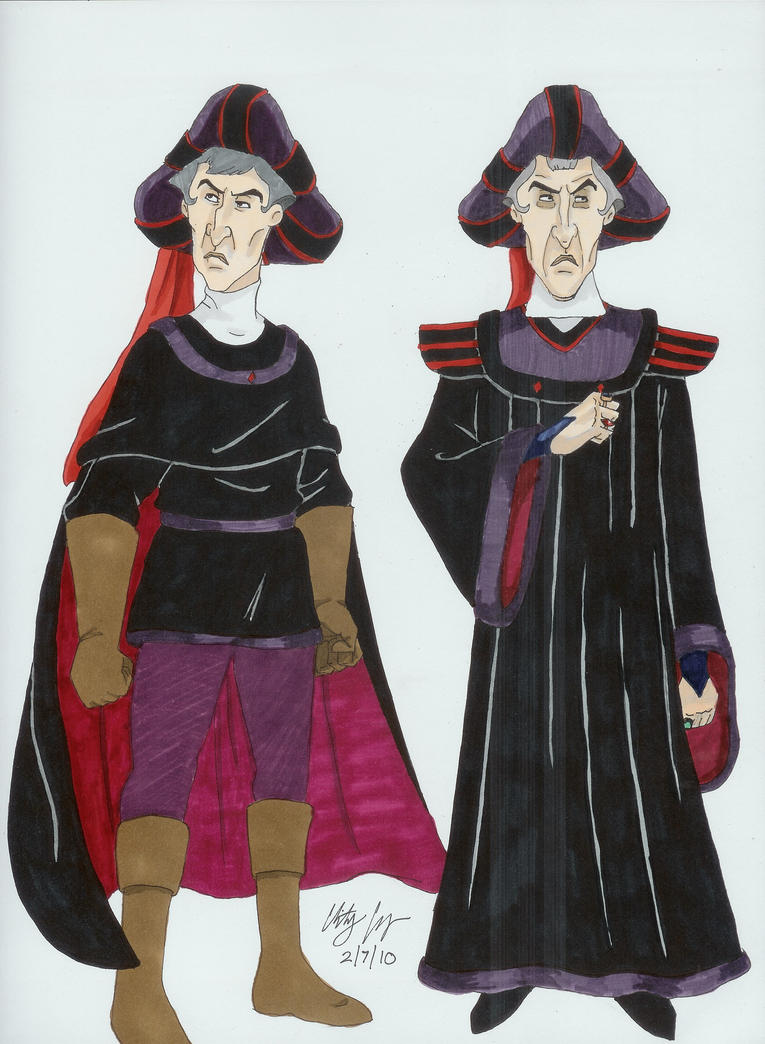 Frollo Then And Now By Moyayuki On Deviantart