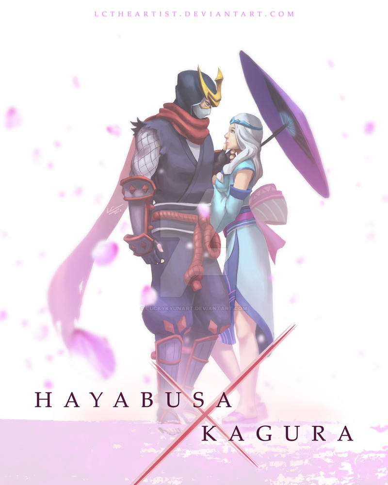 Hayabusa X Kagura by LCTheArtist on DeviantArt
