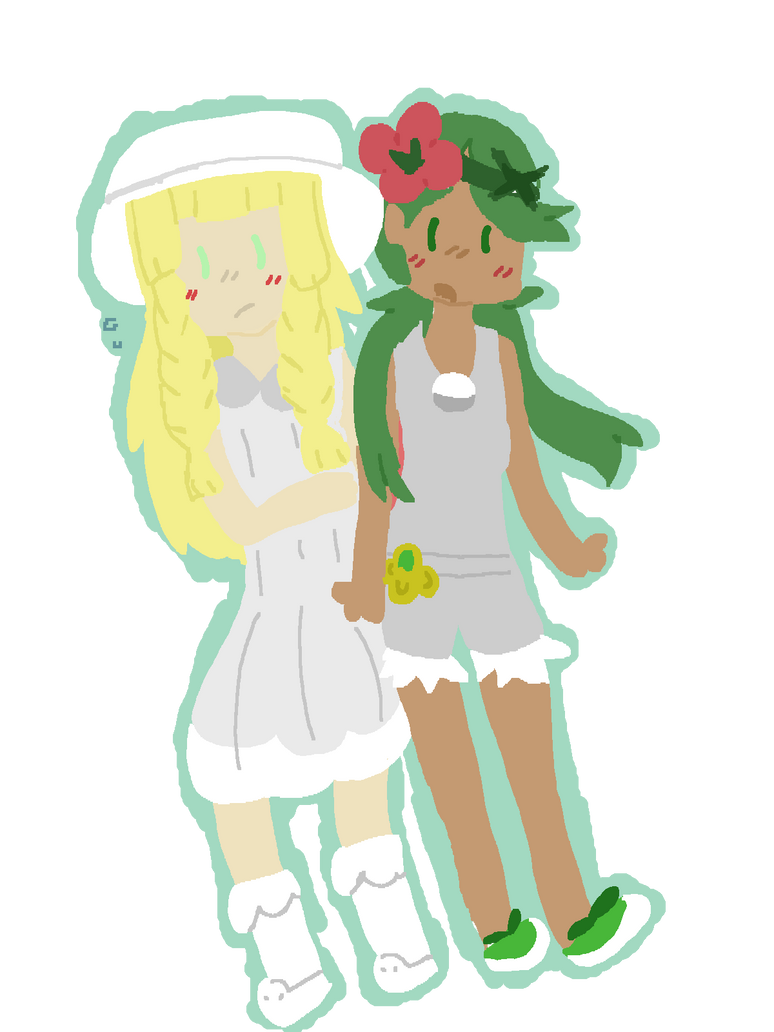 Lillie and Mallow (new) by chupipupi10 on DeviantArt