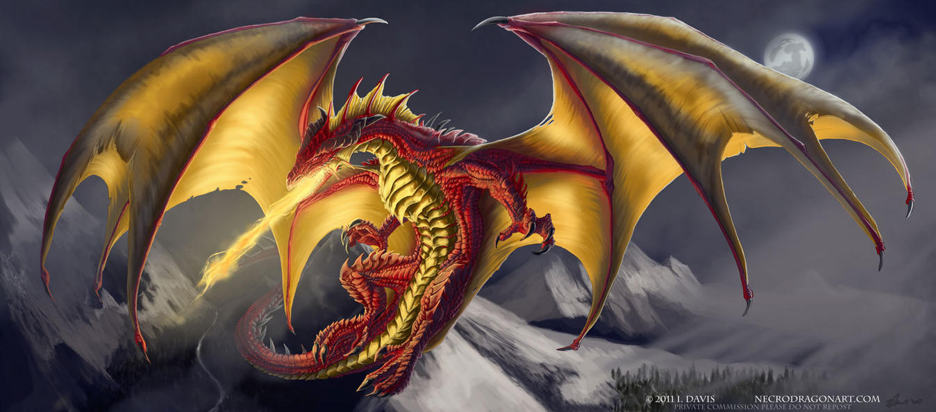 Red Dragon Vs Gold Dragon