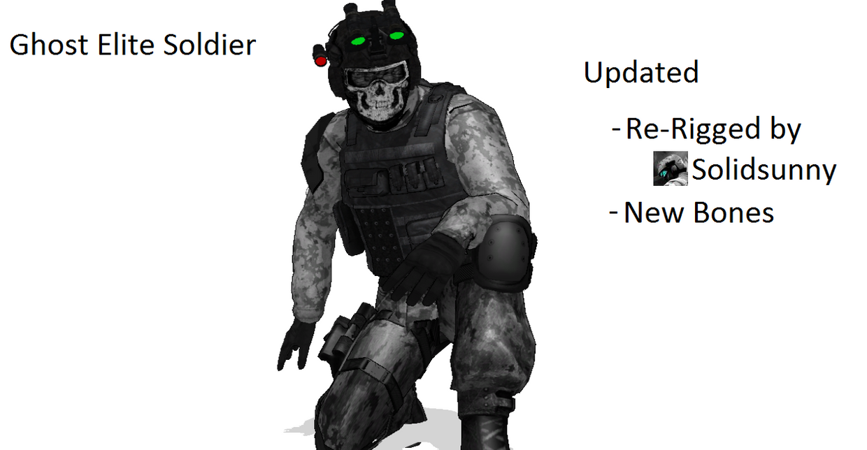 MMD DL Ghost Elite Soldier (Updated) by MMDFuph on DeviantArt