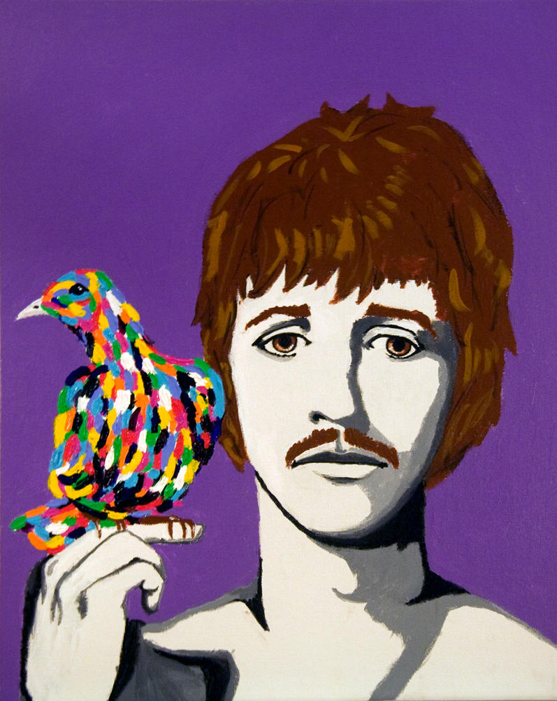 Ringo Starr PopArt by Nabbers on DeviantArt