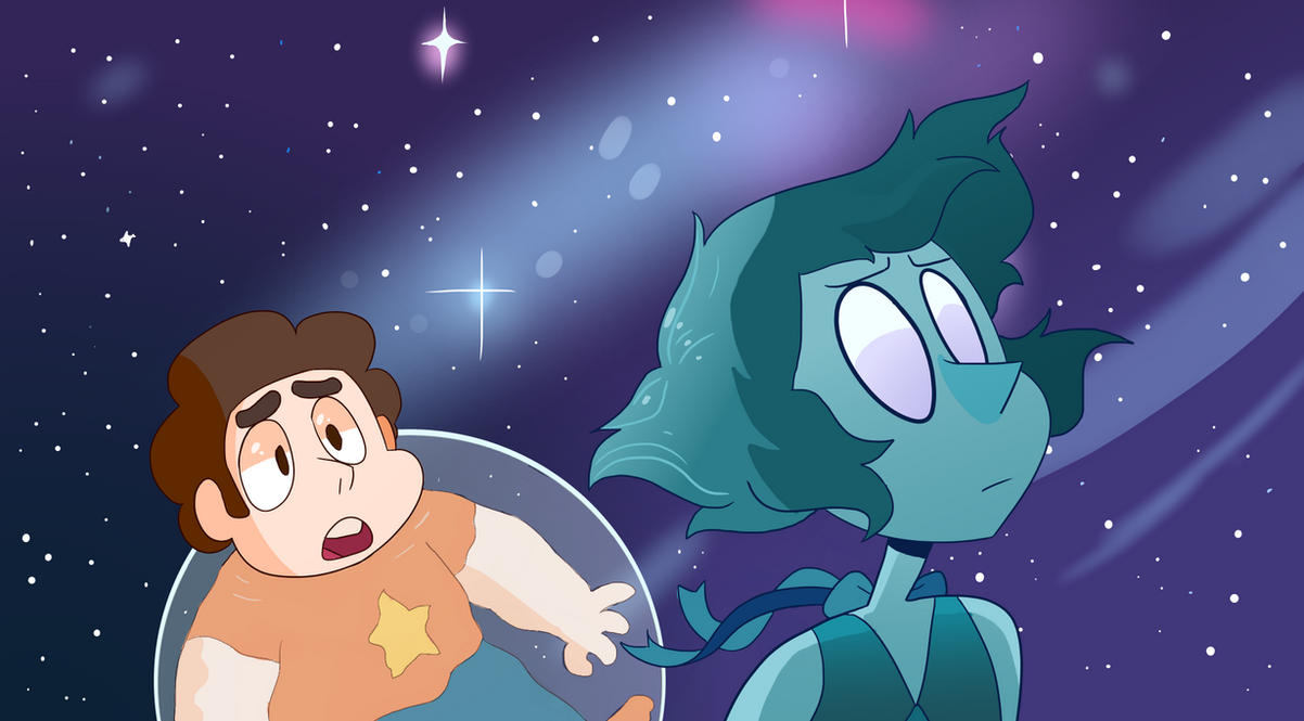 Redraw of a scene from the episode "Ocean Gem". This is a little old, but I forgot to ever upload it here.