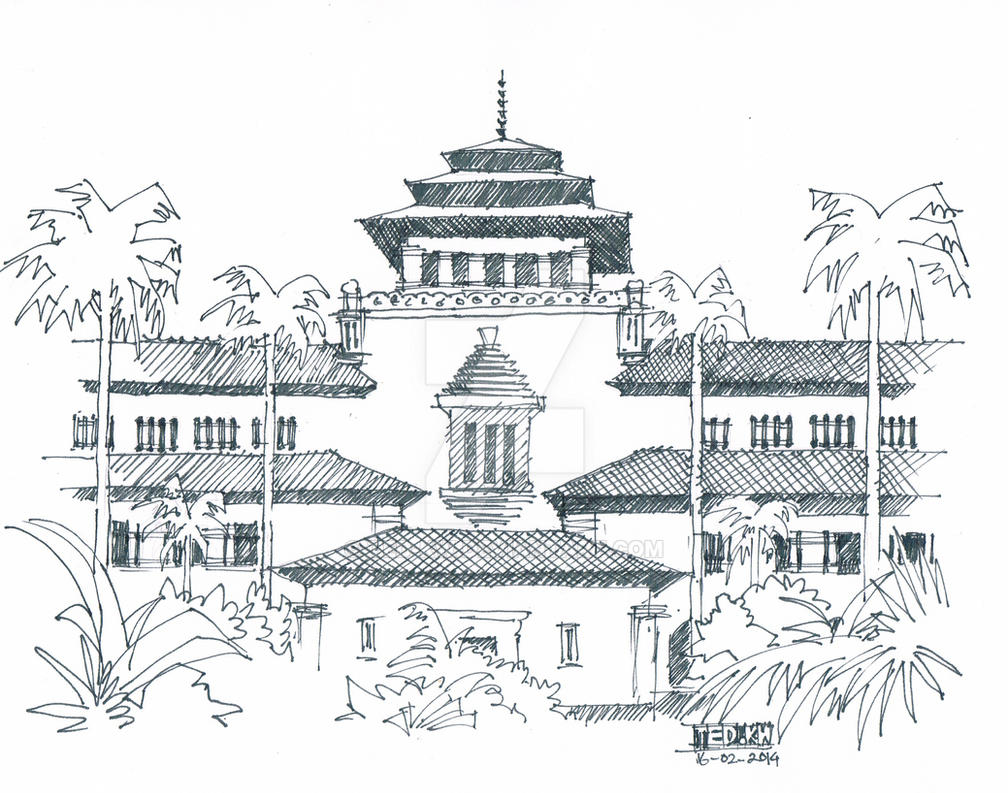Gedung Sate Bandung By Ted Kw On DeviantArt