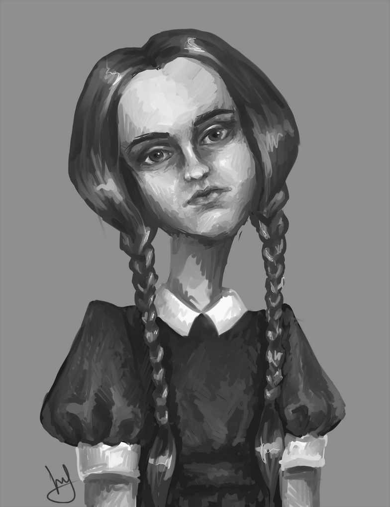 Wednesday Addams by FriZzair on DeviantArt