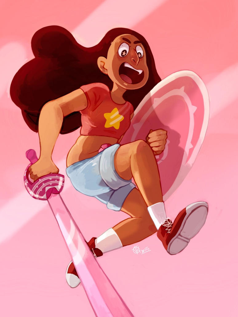 Stevonnie!! 1) holy crap my iPad art is actually reasonably comparable to something I would do on a computer?? 2) Stevonnie is the best thing ever  3) I needed to do something so my family fri...