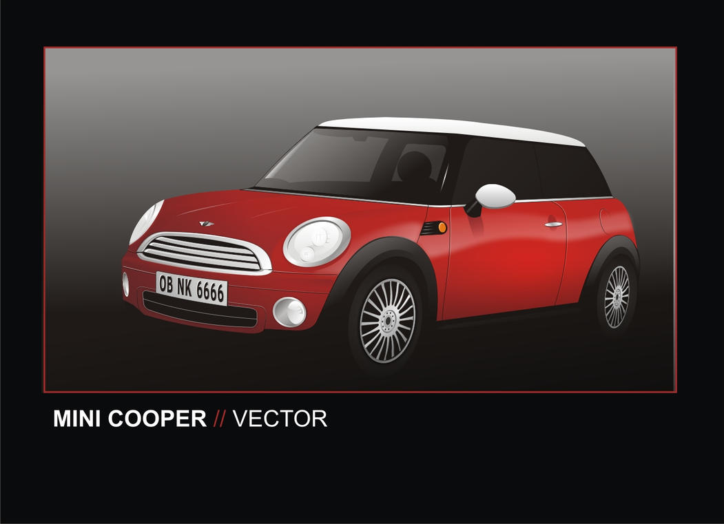 Mini Cooper Vector by normanbates on DeviantArt