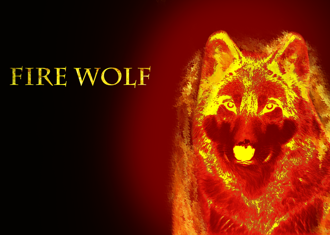 Fire Wolf By Thedevilishdemon On Deviantart