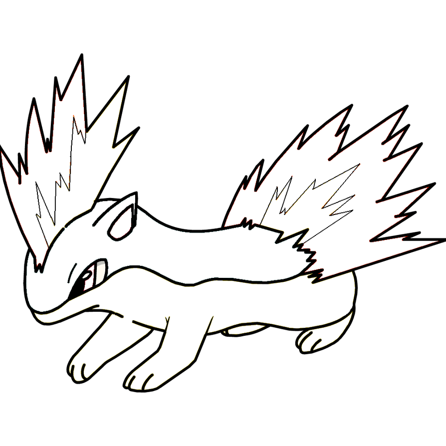 quilava pokemon coloring pages - photo #6