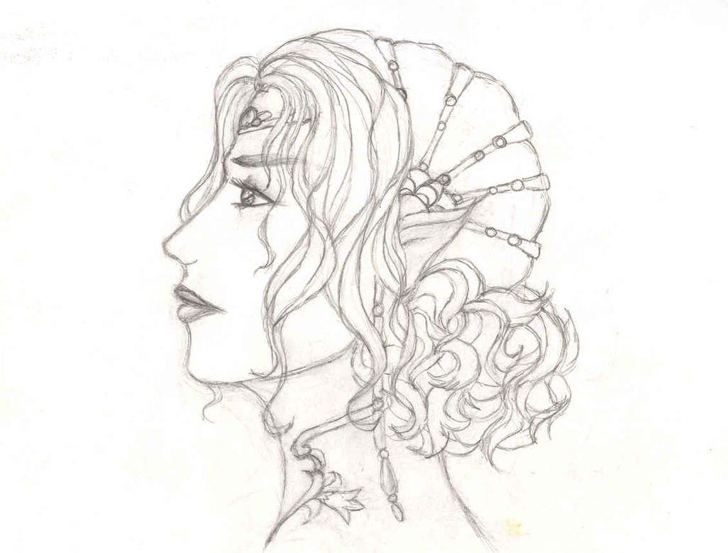 Elven headdress by DarkMeridian on DeviantArt