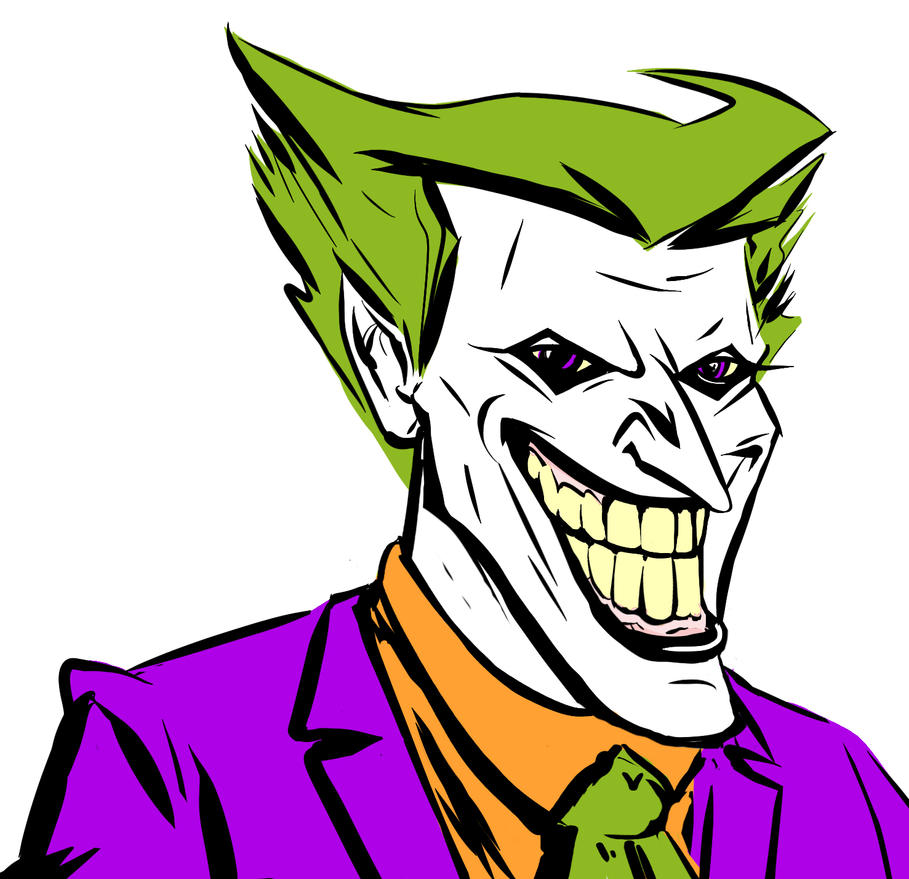 Joker Colorful by Bat-Dan on DeviantArt