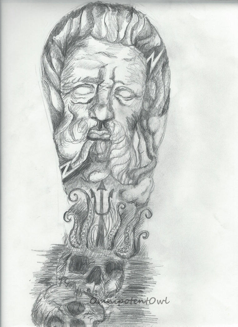 Greek Mythology tattoo sketch by OmnipotentOwl on DeviantArt