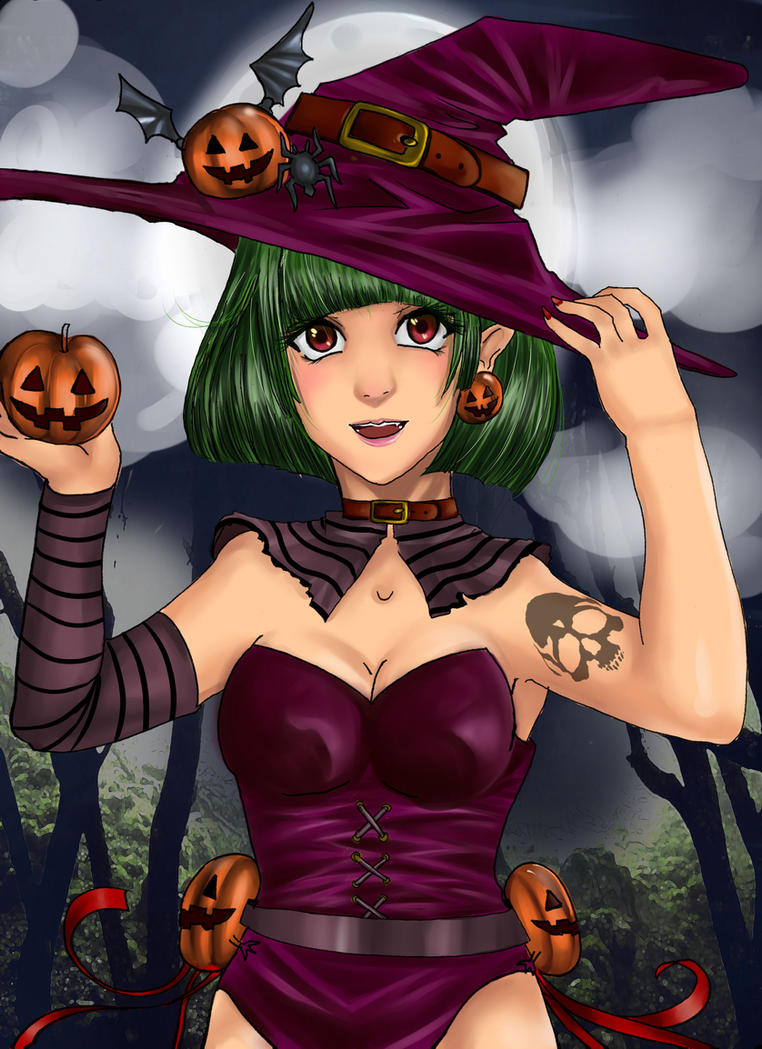 Halloween witch by MsAiry on DeviantArt