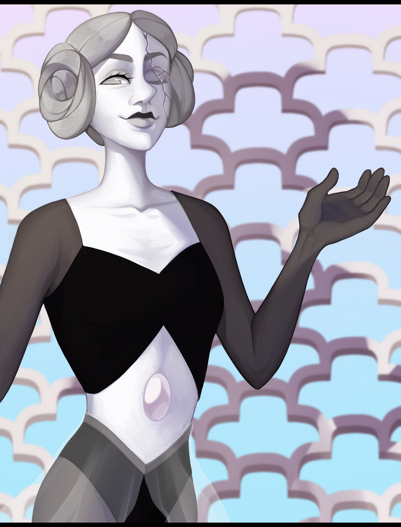 mannnnnn I haven't watched a single SU episode in AGES but since I don't mind spoilers and when I saw this lady I went so here it is!! White Pearl!! White Pearl from Steven Universe Art by me Pleas...
