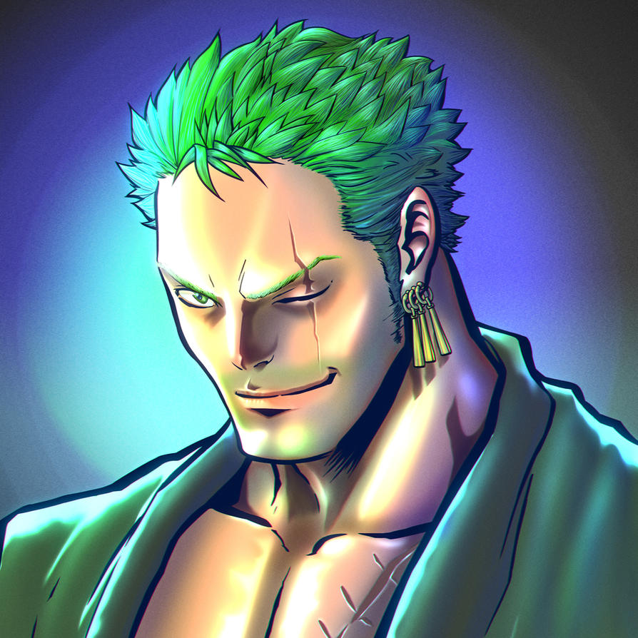 The Chamba's Zoro, Colored by GeneralSoundwave on DeviantArt