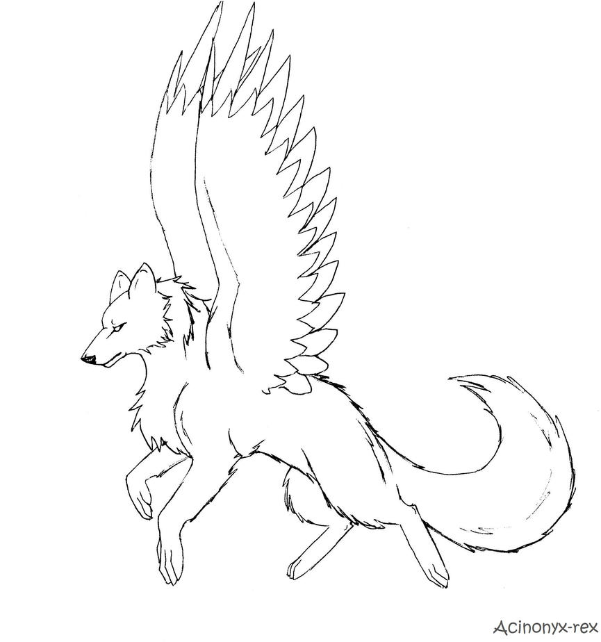 Download Winged Wolf by Acinonyx-rex on DeviantArt