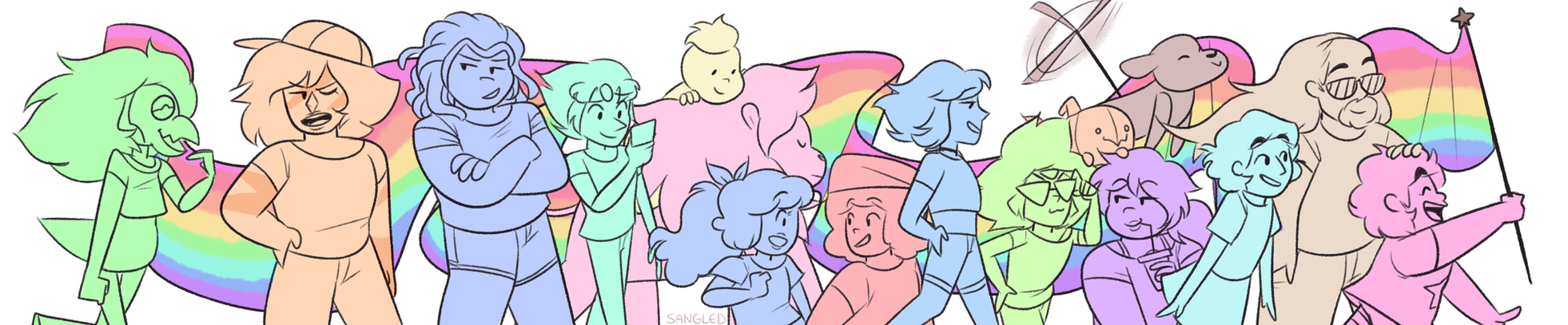 as requested, the final frame from my 'everyone is gay' animatic! very very long, as you can see. animatic: www.youtube.com/watch?v=wJ27WJ…