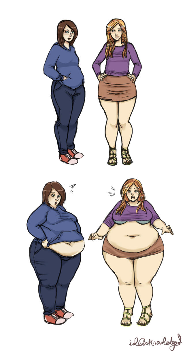 woman weight gain comics deviantart