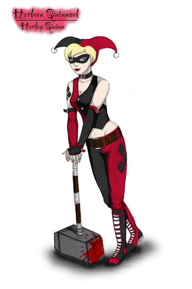Rogue's_Gallery_Redesign - Harley Quinn by SubduedMoon on DeviantArt