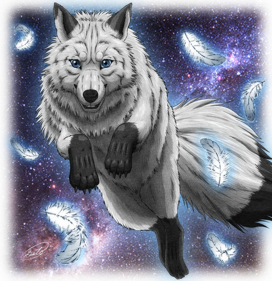 Wolf Jump by SheltieWolf