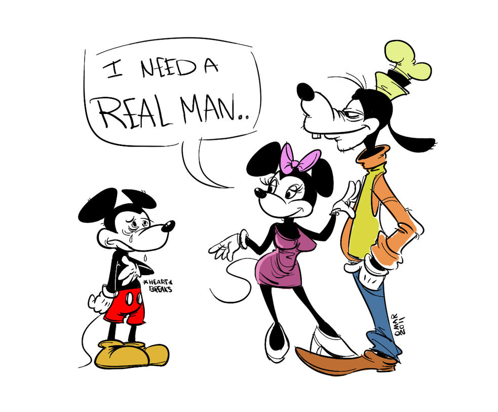 Mickey or goofy? by omario81 on DeviantArt