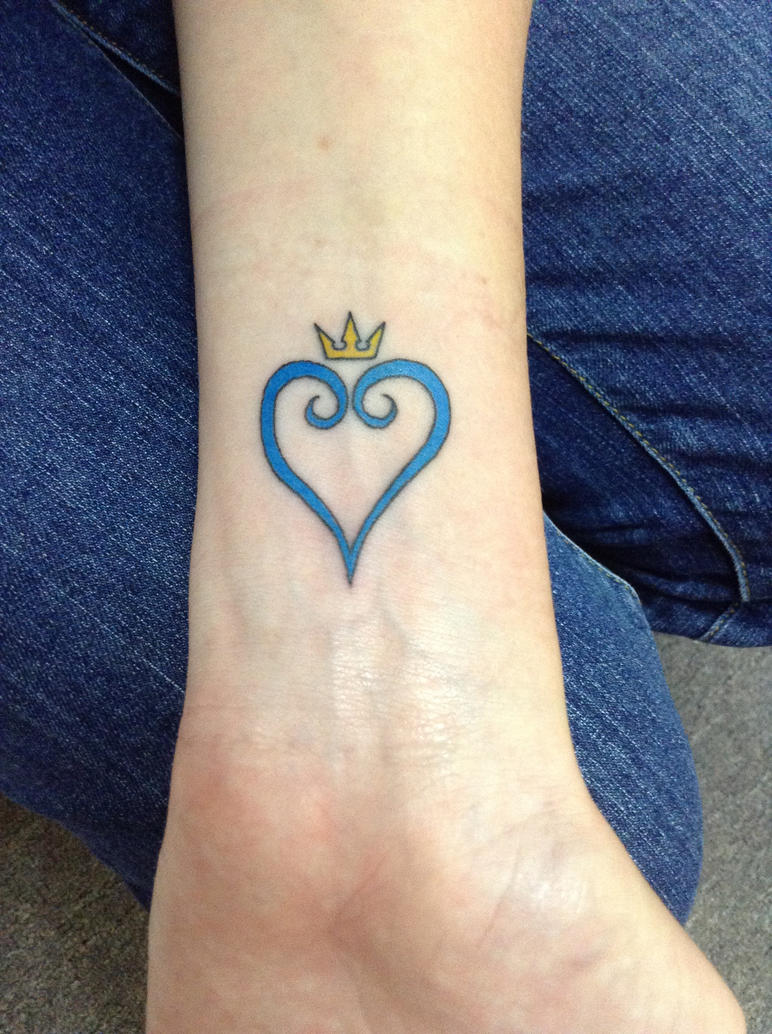 Kingdom heart tattoo by yumiko11 on DeviantArt
