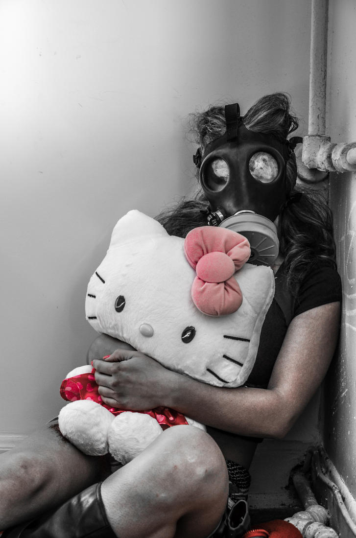  Hello  Kitty  and Gas  Mask by Studio5Graphics on DeviantArt
