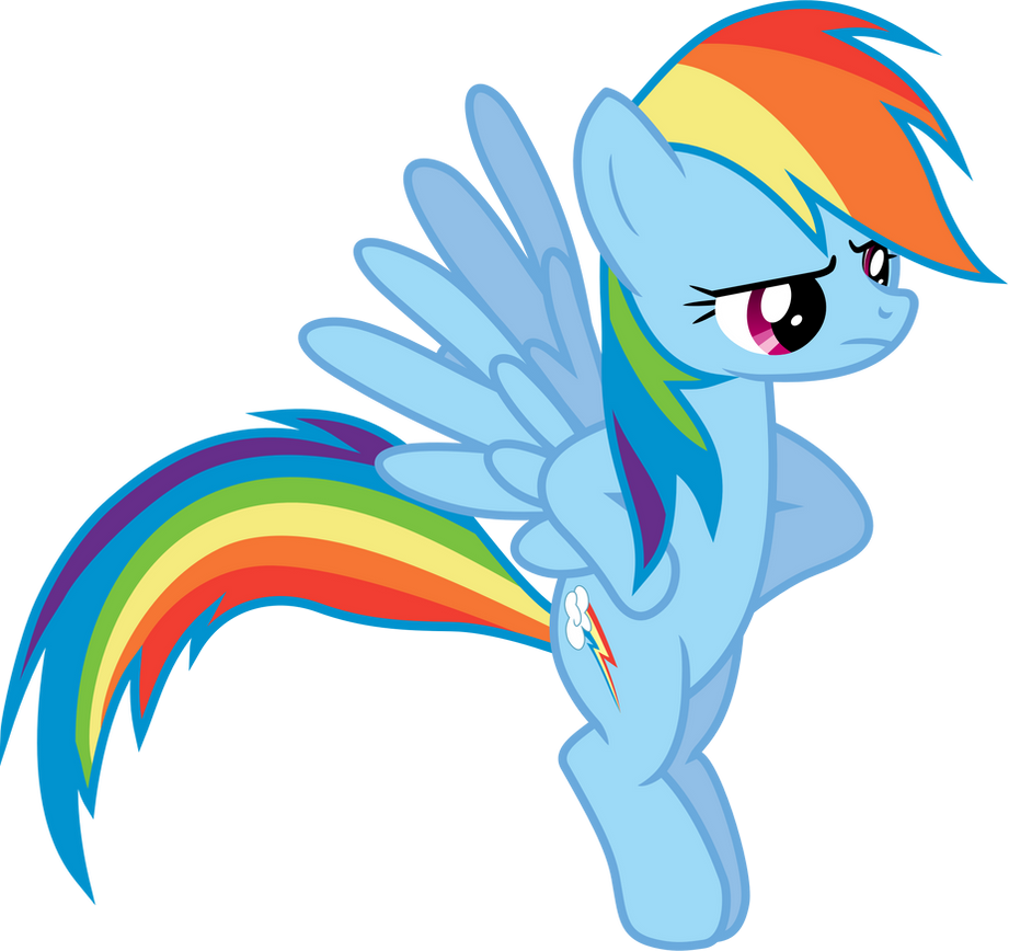 Angry Rainbow Dash by 90Sigma on DeviantArt