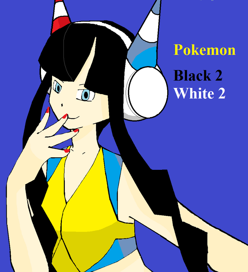Pokemon Black and White 2 Elesa by sakurakaiba on DeviantArt
