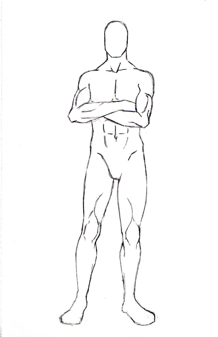 Male Character Pose 7 by One-With-No-Color on DeviantArt