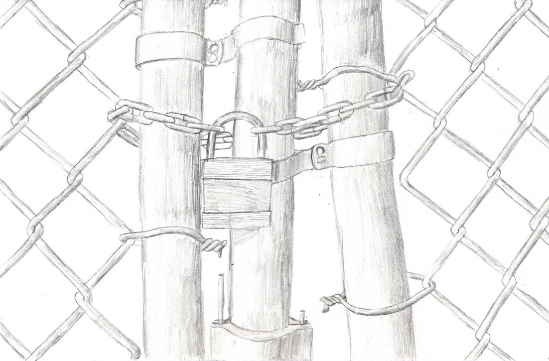 Chainlink Fence Gate by bagnome on DeviantArt