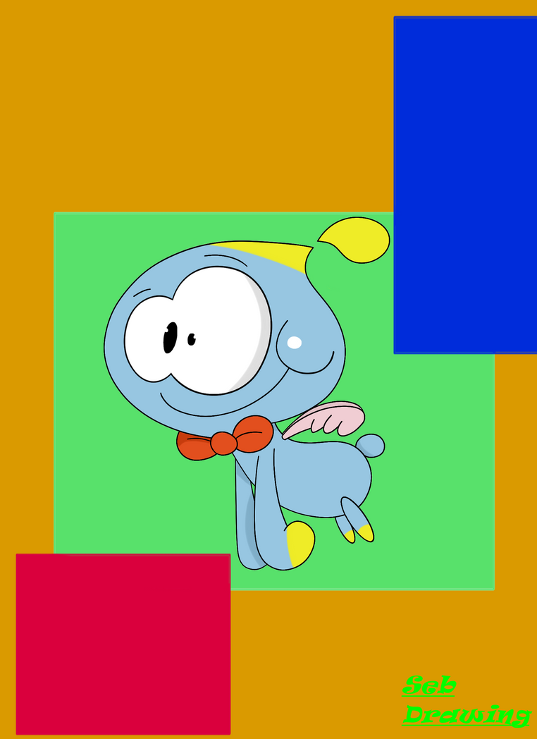 Cheese The Chao by mexican64 on DeviantArt