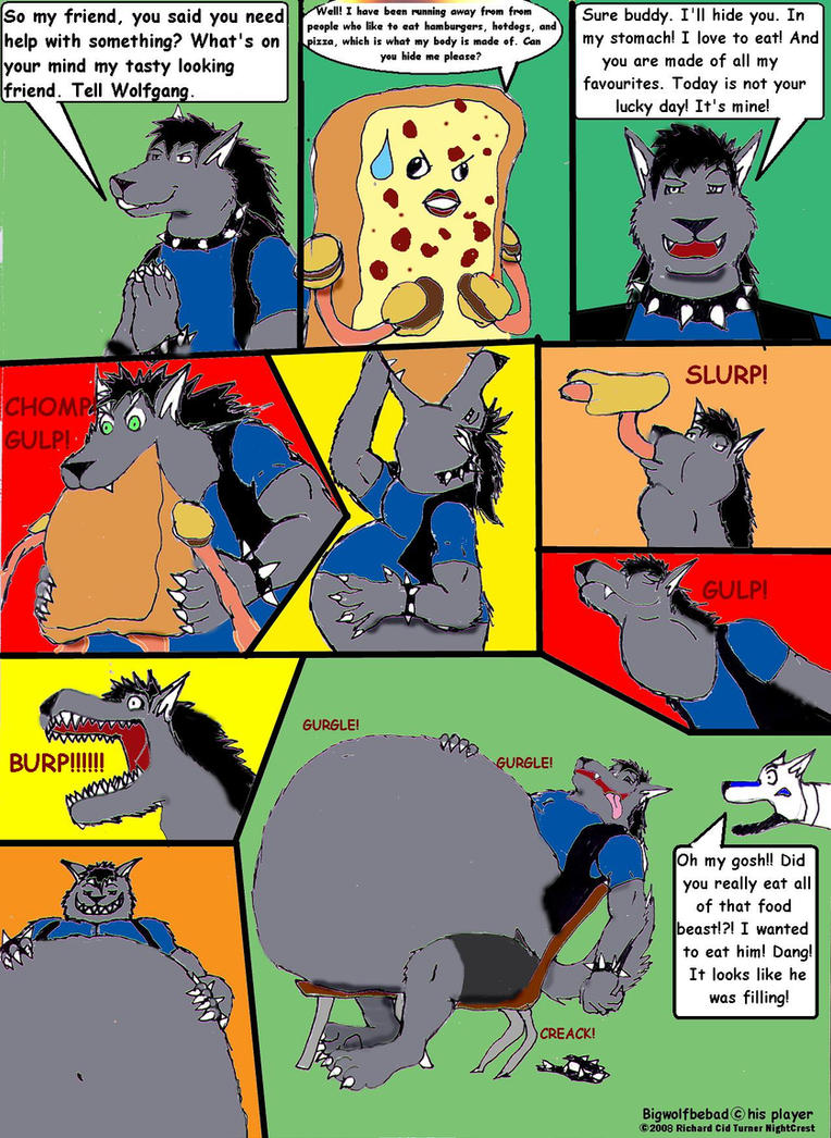 Bigwolfbebads Vore By Nightcrestcomics On Deviantart