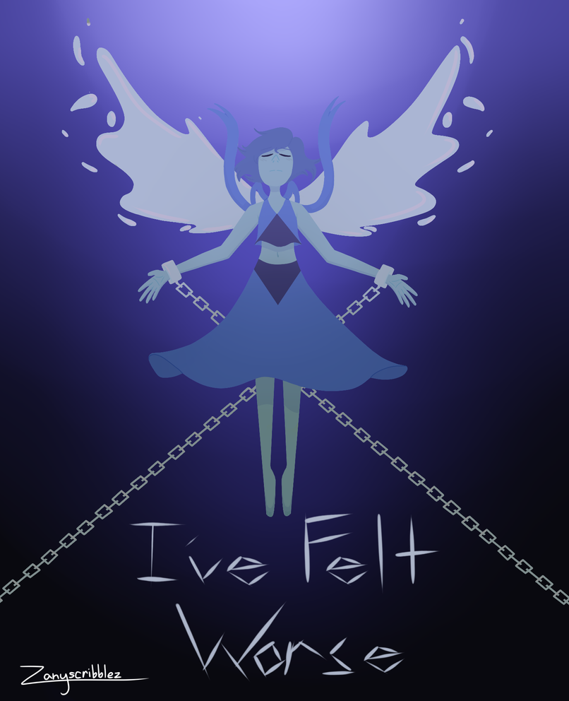 Lapis Lazuli, one of the first child cartoon characters to weaponize depression