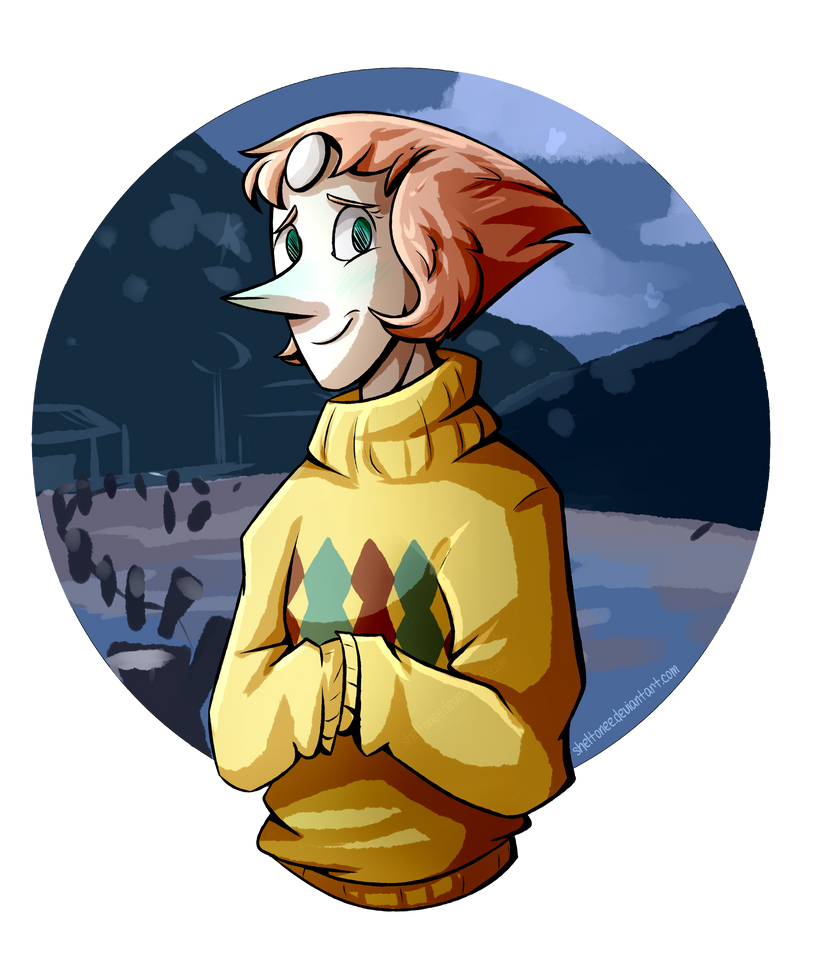 Just a throwback to season one sweater :T   I love Pearl so much. The best gem!!! (yes, yes such a creative discription : P) Art (c) Me Character (c) creators of 'Steven Universe' ------------...