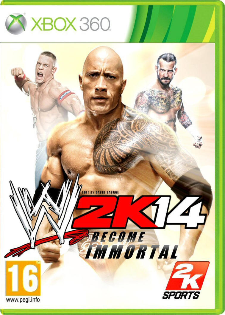 WWE 2K14 Become Immortal fan made cover by ultimate-savage ...
 Wwe 2k14 Cover Xbox 360