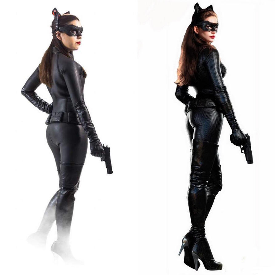TDKR Catwoman Cosplay Transformation by Staceyleeh on 