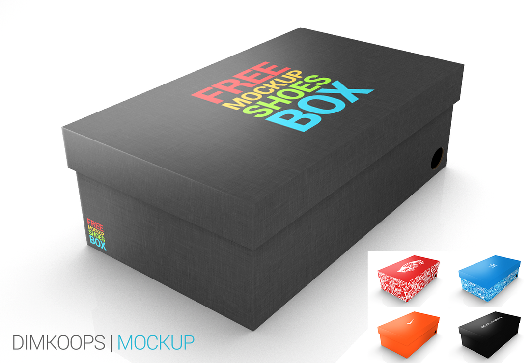 Download Mockup Shoes BOX by dimkoops on DeviantArt