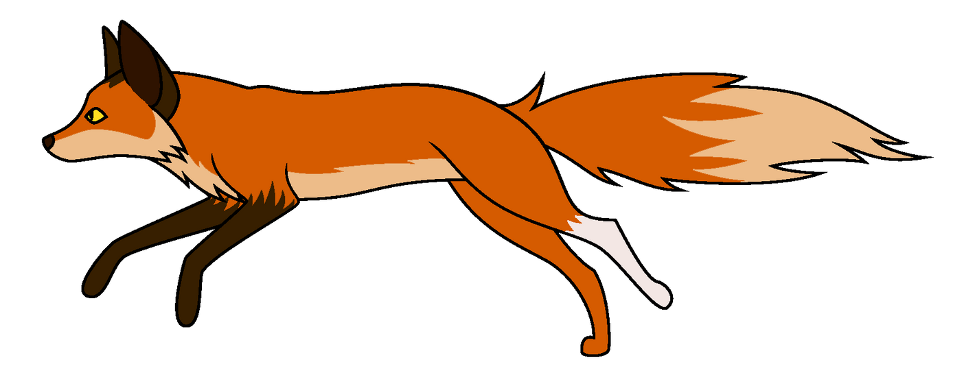 Fox Run Cycle I MOVE by cayfie on DeviantArt