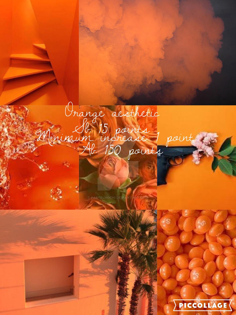  Orange  aesthetic  CLOSED by pastelm0chi on DeviantArt