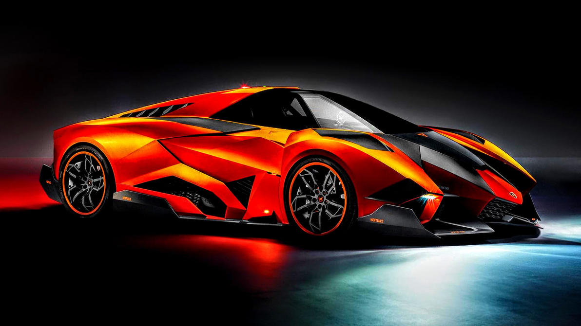 Lamborghini Egoista Exotic Orange by ROGUE-RATTLESNAKE on ...