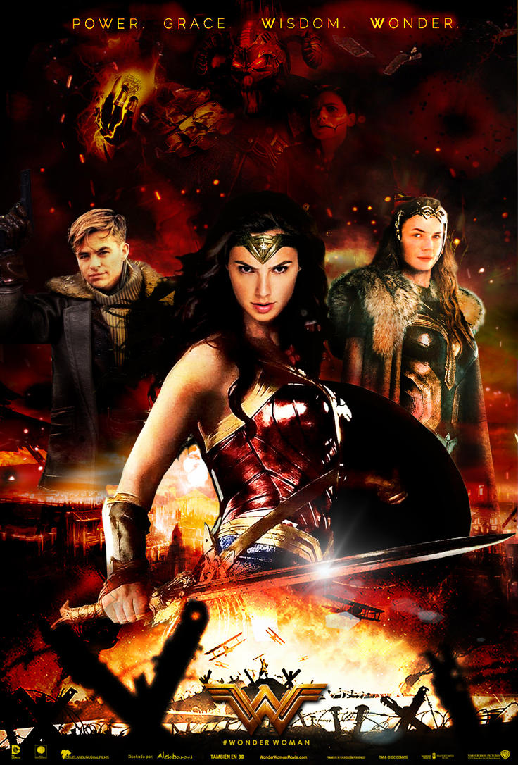 Wonder Woman Movie Poster by SaintAldebaran on DeviantArt