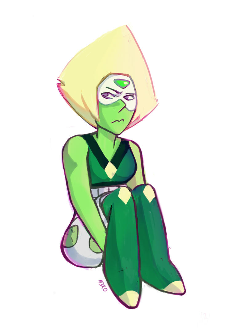 Just a little drawing~ I love Peridot more and more <3 m3ko.tumblr.com/post/137389272…